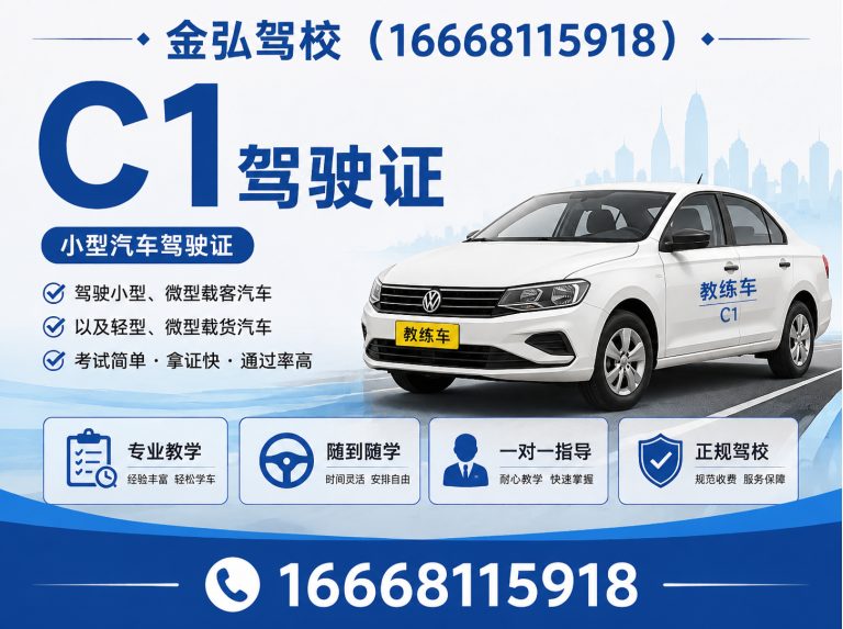中原区C1驾驶证展示图